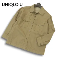21SS★ UNIQLO U ユニクロ ユー ルメール 通年★ デニム オーバーサイズ シャツ ジャケット Sz.L メンズ