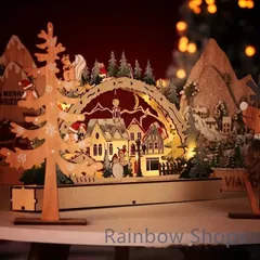 クリスマスビレッジ　ライトハウス　マーケット　マルシェ　ジオラマ　音楽入り 61RGQusDQFL._UF350,350_QL50_.jpg