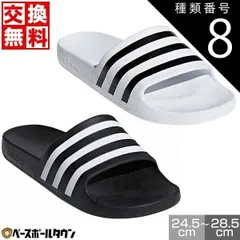 【新品未使用】種類8:(F35543)ブラック/28.5cm  野球 サンダル メンズ レディース ユニセックス アディダス アディレッタ アクア AQUA スポーツ シャワーサンダル アフターシューズ リカバリーシューズ 靴 F35539 F35543