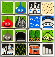 【中古】食器 全8種セット ドット箸置き(2個セット) 「ドラゴンクエスト ふくびき所スペシャル ～モンスターたちとあったか年越しっ!編～」 E賞