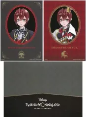 【中古】キャラカード リドル・ローズハート ブロマイドセット(2枚セット封筒入り) 「一番くじ ディズニー ツイステッドワンダーランド 第二弾」 J賞