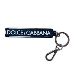 Dolce&Gabbana ラバー ロゴ キーホルダー