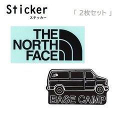 2枚セット TNF ステッカー NN32347 BK NN32348 BA 新品