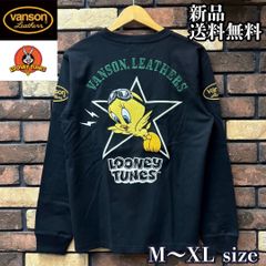 【人気コラボ】バンソン☆トゥイーティー 両面刺繍ロゴナイロンジャケット 即完売 人気コラボ】バンソン☆トゥイーティー 両面刺繍ロゴナイロン