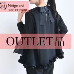 【アウトレットNeige公式】Neige、トップス、フリル、リボン、セレモニー、OTP41201BK3