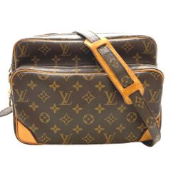 ショルダーバッグ モノグラム ナイル M45244 PVC レザー ブラウン 斜め掛け LOUIS VUITTON ルイ・ヴィトン  レディース