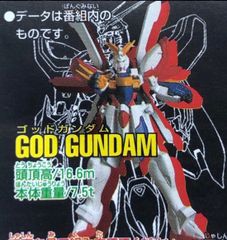 ガシャポン MSセレクション2　ゴッドガンダム
