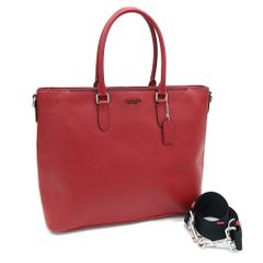 COACH ディラン トート バッグ・ストライプ プリント - メルカリ