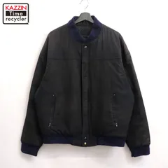 90s david taylor ダービージャケット　ブラック 古着 90年代 デヴィッドテイラー DAVID TAYLOR 中綿入り