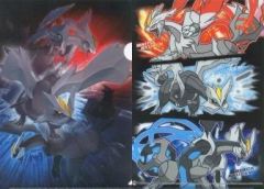 希少】ポケモンセンター 金銀 A4クリアファイル2枚セット ルギア