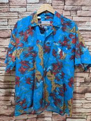 半袖 アロハシャツ alohashirt　ユニセックス　ショートスリーブ 半袖 オープンカラーのサムネイル