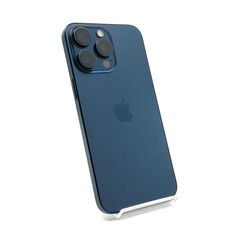 【全額返金保証】【最速発送】Apple iPhone 15 Pro Max 256GB ブルーチタニウム docomo 白ロム 動作確認済 87%