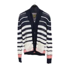 アユイテ ニット カーディガン 1 ネイビー 他 AYUITE コンチョボタン メンズ 【中古】  【231004】