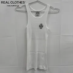最終価格 廃盤品CHROME HEARTS FUCKYOU ロングタンクトップ クロムハーツタンクトップV16Fホースシュー FUCKYOUブラック