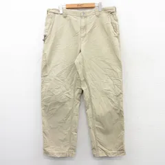 W36/古着 コロンビア パンツ メンズ 00s コットン ベージュ系 カーキ 25sep13 中古 ボトムス ロング
