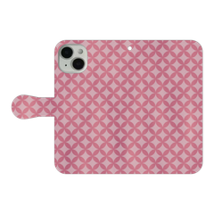 和柄長袖Tシャツ　七宝 -彩- / iPhone 14