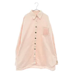 RAF SIMONS (ラフシモンズ) 22SS OVERSIZED DENIM SHIRT オーバーサイズ デニムシャツ 221W243 ピンクのサムネイル