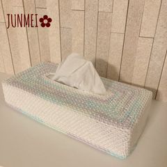 ティッシュボックスカバー　ハンドメイド