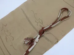 【一輝堂】リサイクル着物 和装小物 帯揚げ帯締めセット 帯揚 帯締 平組 25w07-9546