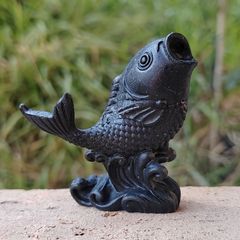 オブジェ 置物 サカナ 魚 ガーデンオーナメント インテリア オシャレ 樹脂 インテリア雑貨 室内 寝室 玄関 リビング ダイニング 庭 ガーデ