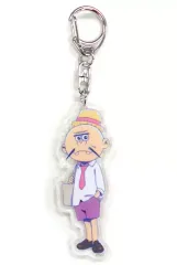 【中古】キーホルダー・マスコット(キャラクター) トド松 「おそ松さん 冬の松の市 トレーディング アクリルキーホルダー アフレコ松ver.」