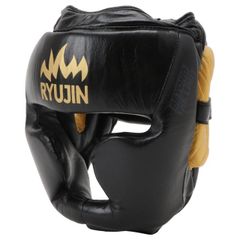 TOP KING BOXING ヘッドギア ブラック ゴールド - メルカリ