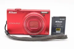 Nikon COOLPIX S6100 RED コンデジ 付属品あり 動作良好 Amazon.com : Nikon COOLPIX S6100 16 MP Digital Camera with