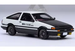 1/18オートアートスプリンタートレノ86イニシャルDファイナルver 頭文字D 86トレノ最終バージョン、1/18スケールモデルで登場