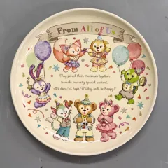 【中古】皿・ボウル 集合 スーベニアプレート 「ダッフィー＆フレンズのフロム・オール・オブ・アス」 東京ディズニーシー限定