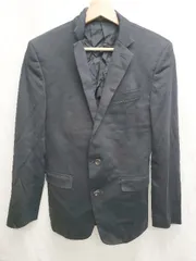 ◇ ⊇ COMME CA ISM コムサイズム 2B 長袖 テーラードジャケット サイズ44 ネイビー メンズ P  【1409090025037】