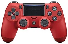 【中古】(未使用･未開封品)　ワイヤレスコントローラー (DUALSHOCK 4) マグマ・レッド (CUH-ZCT2J11) qdkdu57