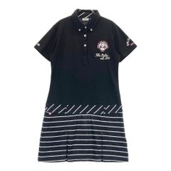 4L FILA GOLF ワンピース ブラック ゴルフウェア - メルカリ