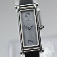 稼動品 GUCCI グッチ 1500L リーフ柄 ローマンバングル 腕時計 - メルカリ