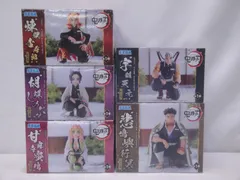 【未開封品】鬼滅の刃 ちょこのせ 柱合会議 煉獄杏寿郎 胡蝶しのぶ 甘露寺蜜璃 宇随天元 悲鳴嶼行冥 フィギュア 5点 セット 314