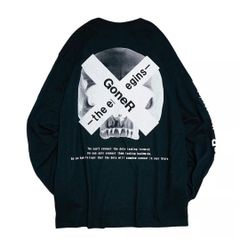 Cross Mexican Skull L/S T-Shirts