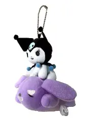 【中古】ぬいぐるみ クロミ ぬいぐるみマスコット(ボールチェーン付き) 「マイメロディ」