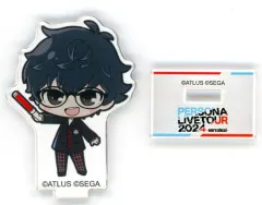 【中古】アクリルスタンド・アクリルパネル 主人公(P5/デフォルメ) アクリルスタンド 「ペルソナシリーズ PERSONA LIVE TOUR 2024 -more ahead- トレーディングガチャ」