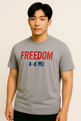 Tシャツ　Under Armour　グレー　Lサイズ　※Used