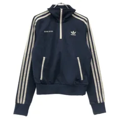 adidas×SPORTY&RICH アディダス スポーティアンドリッチ Track Top ハーフジップトラックジャケット JD3770 ネイビー S