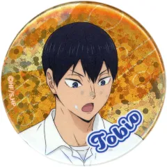 【中古】バッジ・ピンズ 影山飛雄(ホログラムデザイン) 「ハイキュー!! 遊びつくせ!! in ナンジャタウン Summer version 缶バッジコレクション」