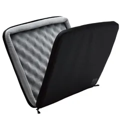 エレコム パソコンケース 15.6インチ MacBook Air M2/M1 13インチ MacBook Pro M2/M1 13-16インチ 360度保護 表面撥水加工 ダブルファスナー仕様 ブラック BM-IBSP15NBK
