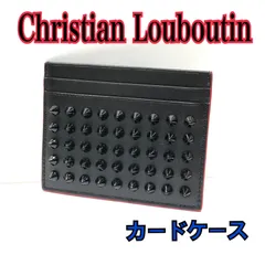 極美品】Christian Louboutin カードケース ラバー 黒×赤 - www.minik.hr