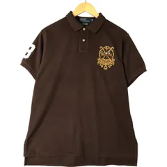 古着 ラルフローレン Ralph Lauren POLO by Ralph Lauren CUSTOM FIT 半袖 ポロシャツ メンズL相当/eaa543688