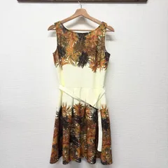 FAS　ワンピース　ノースリーブ　フランス　夏　ベルト付き　M