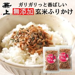 兼上 ガリガリノ 玄米ふりかけ 30g×2個 無添加 国産 ふりかけ グルテンフリー ポスト投函