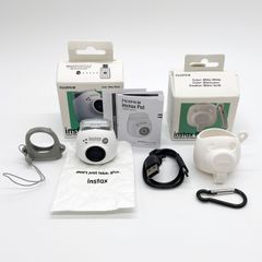FUJIFILM フジフイルム インスタントカメラ instax Pal チェキ ミルキーホワイト