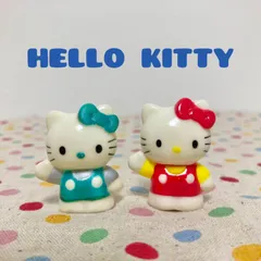 【ハローキティ　人形　2点】　ミニフィギュア　人形すくい　 平成レトロ