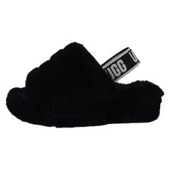 UGG Oh Fluffitaストラップボアサンダル ブラック23 - メルカリ