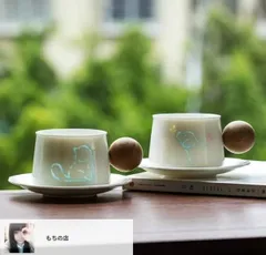 景德鎮.70年代品金蛍燒き，龍の柄ソーサーカップ茶器皿計10点セットのみBセット s741_5.jpg