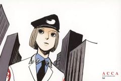 [중고] 엽서 레일(신작) [ACCA13구 감찰과 10주년 기념 뮤지엄 트레이딩 엽서]
